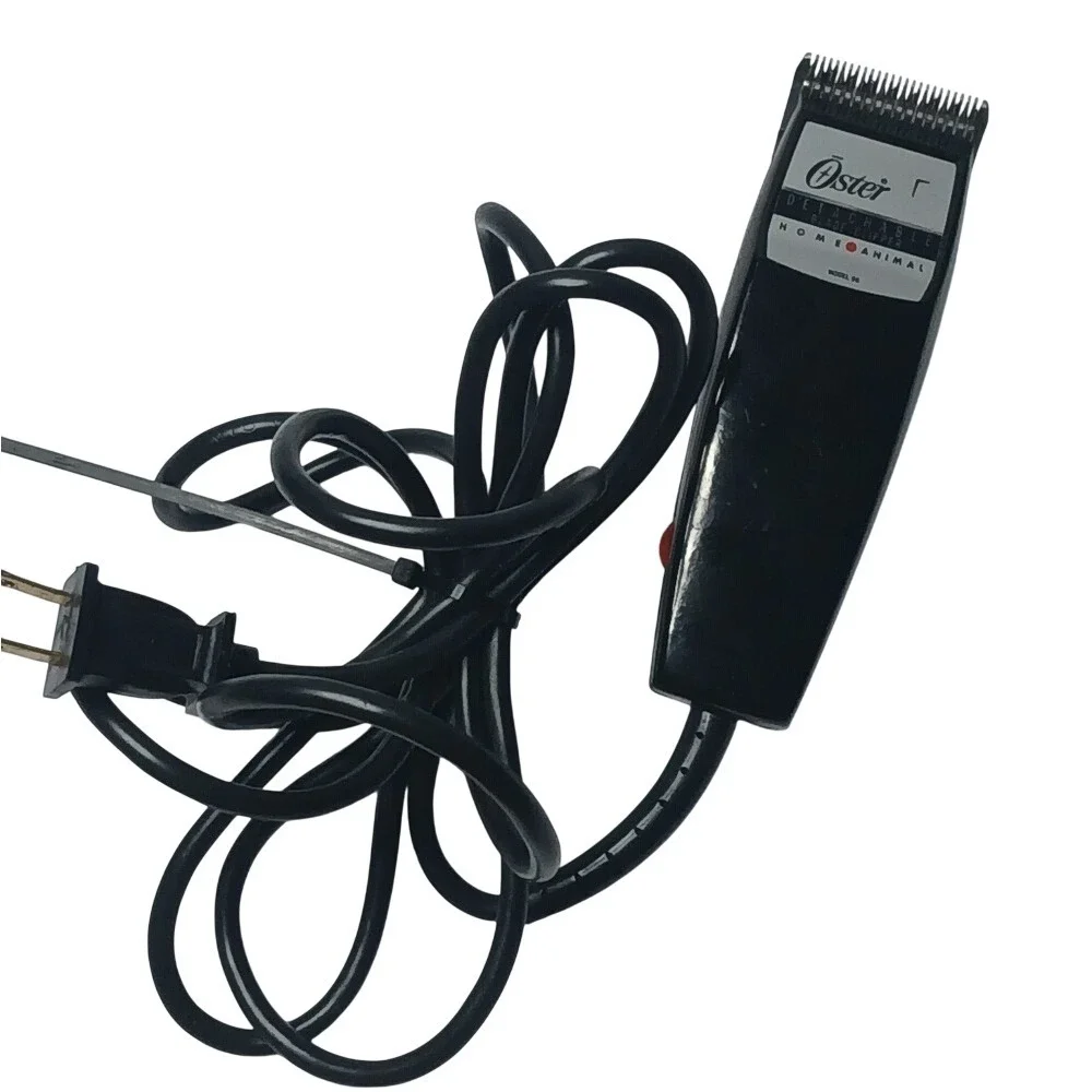 Oster Animal Clippers Black Model 96-01E Detachable Blade Corded - Picture 1 of 4